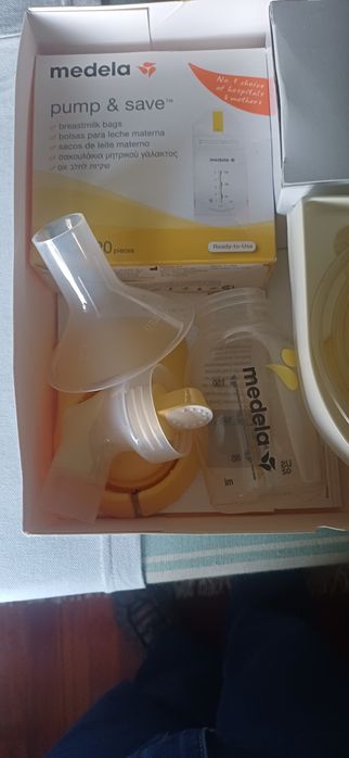 Bomba de extração de leite materno medela
