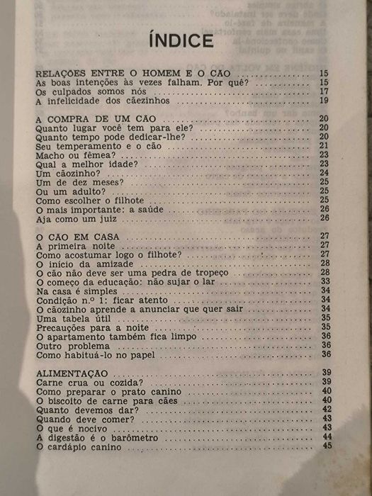 Livro "O Cão em Nossa Casa" de Théo Gygas