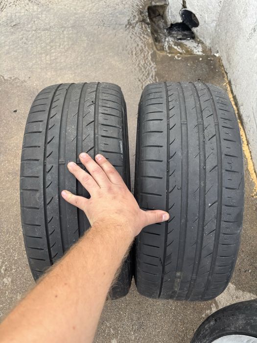 Jantes Alutec 18 5x100 originais com aba e pneus