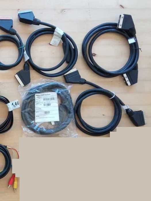 Cabos SCART e Adaptadores Para S-Video e RCA