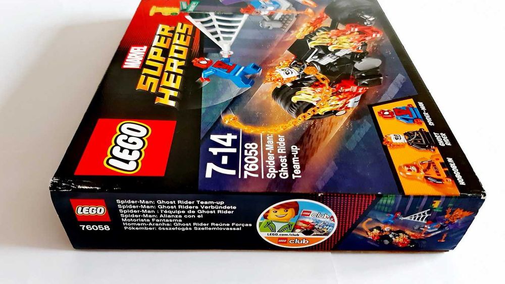 LEGO Super Heroes Marvel 76058 Spider-Man Ghost Rider Team-up selado