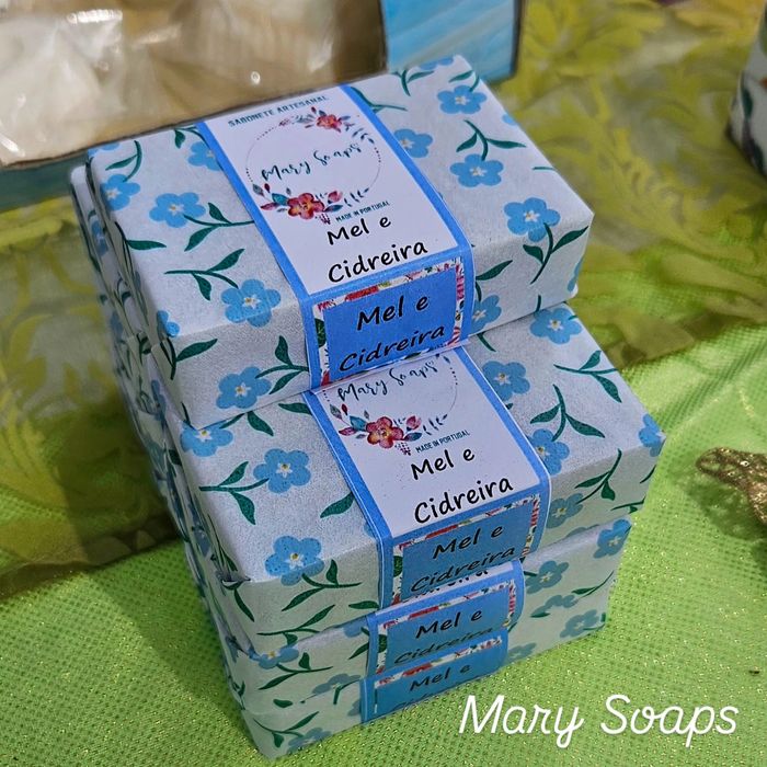 Sabonete Artesanal/Natural de Mel e Cidreira