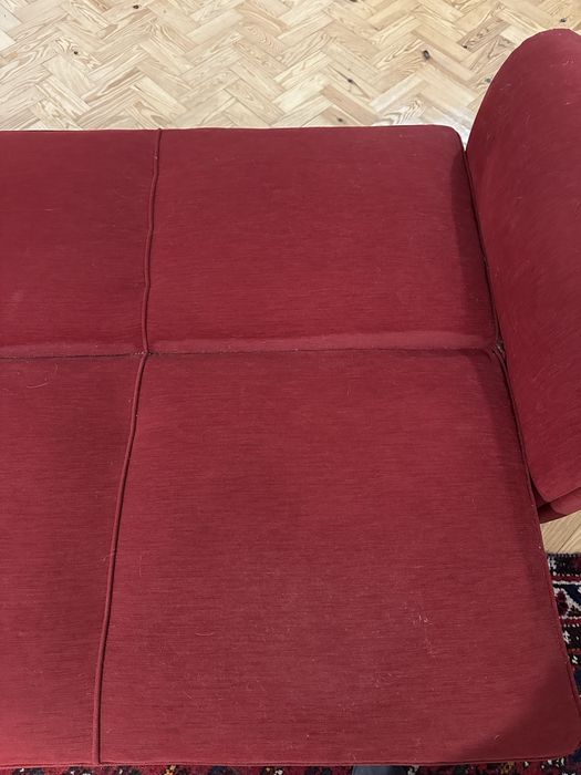 Vendo sofá vermelho
