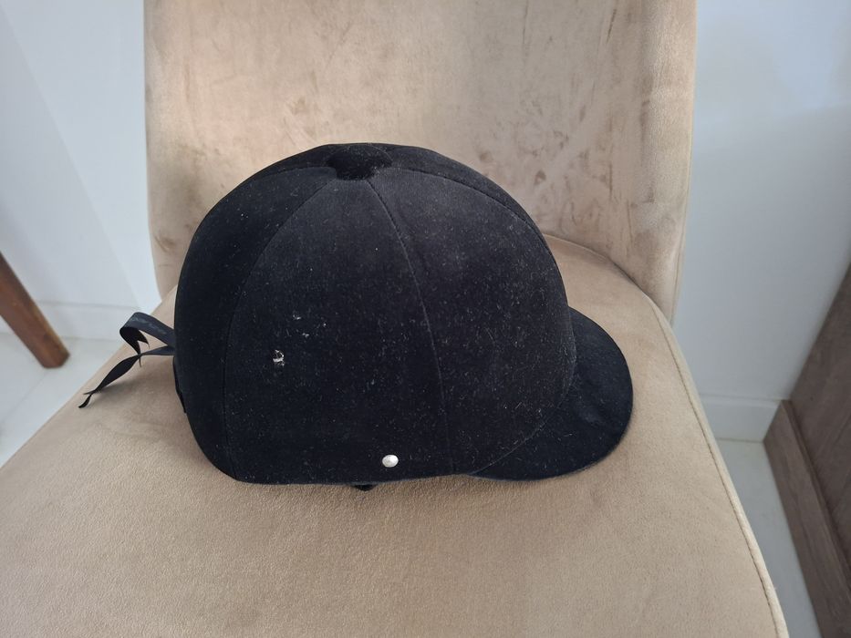 Capacete de segurança de equitação de veludo