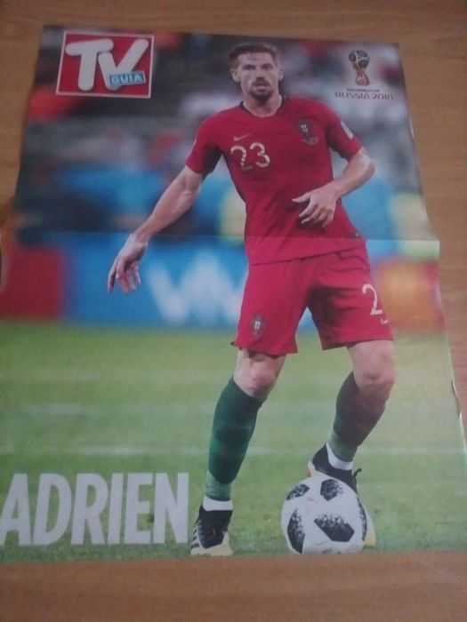 Poster do Adrien na selecção