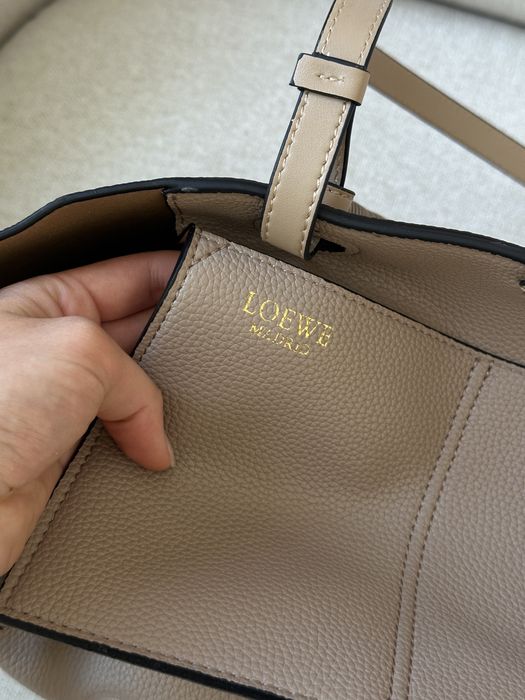 Torebka Loewe bag tote beige