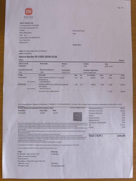 Xiaomi Pad 6S Pro 12.4 8+256 Graphite Gray