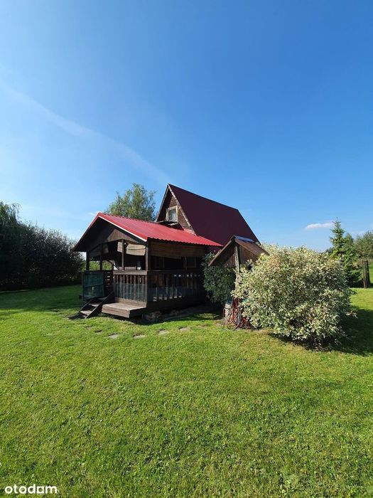 Działka nad jeziorem Grabniak 1200 m² cisza, natura i domek letniskowy
