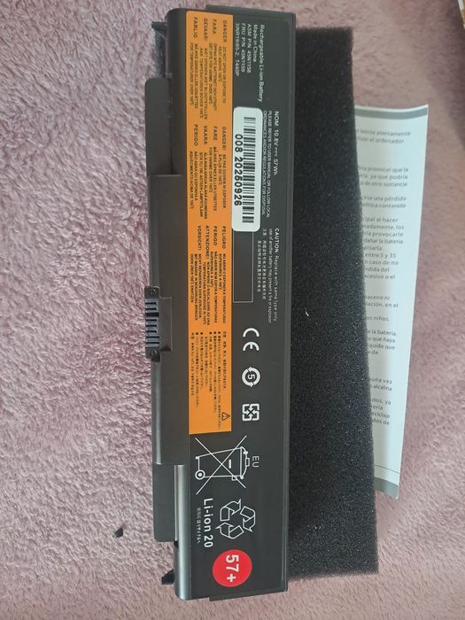 Литиео-ионная батарея на Lenovo. 57+