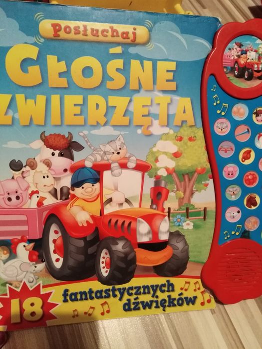 Książka z dźwiękami dla dzieci