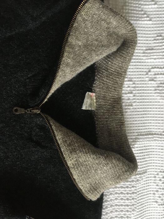 Sweter norweski 100% wełna XXL unisex