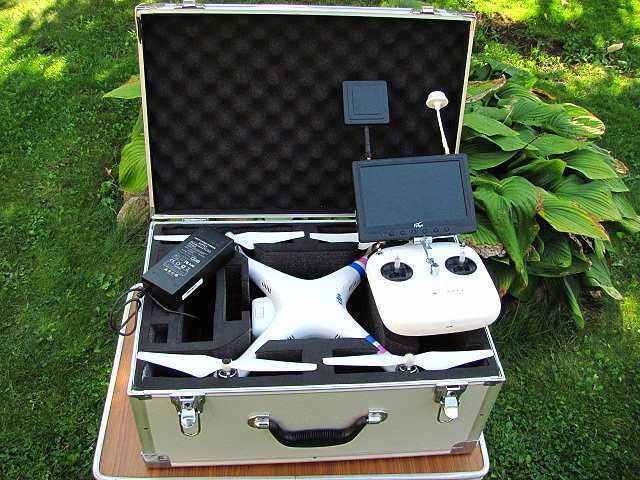 Duży Kufer walizka transportowa aluminiowa - pasuje do drona Phantom