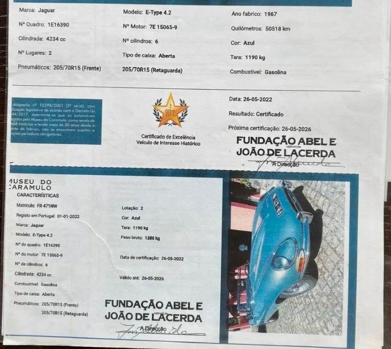 Jaguar E-Type65100468891778121