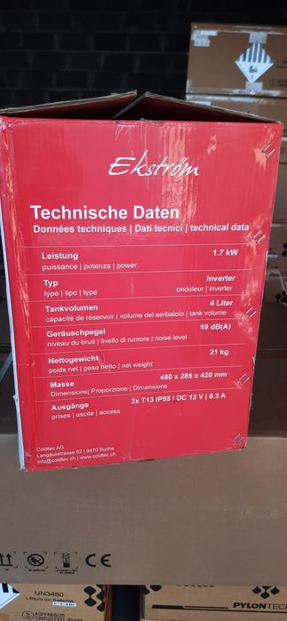 Генератор інверторний Ekström 2000i