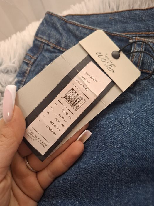 Джинси жіночі кльош Saint Tropez Style N5207 Denim Blue 27/32 Сині Нові з біркою