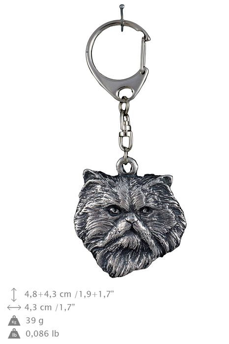 Perski brelok posrebrzany Art-Dog