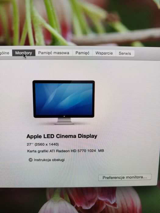 Zestaw Apple Mac Pro 3.2QCX/12GB/1TB+250GB SSD/5770+2xCinema Display27