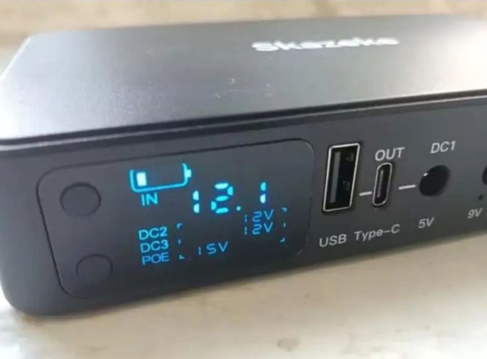 Блок живлення для дбж mini ups skazeke D2P, DR2P 10400mAh, 18000mAh