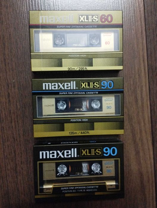 Касети Akai,  Sony HF  90, Maxell