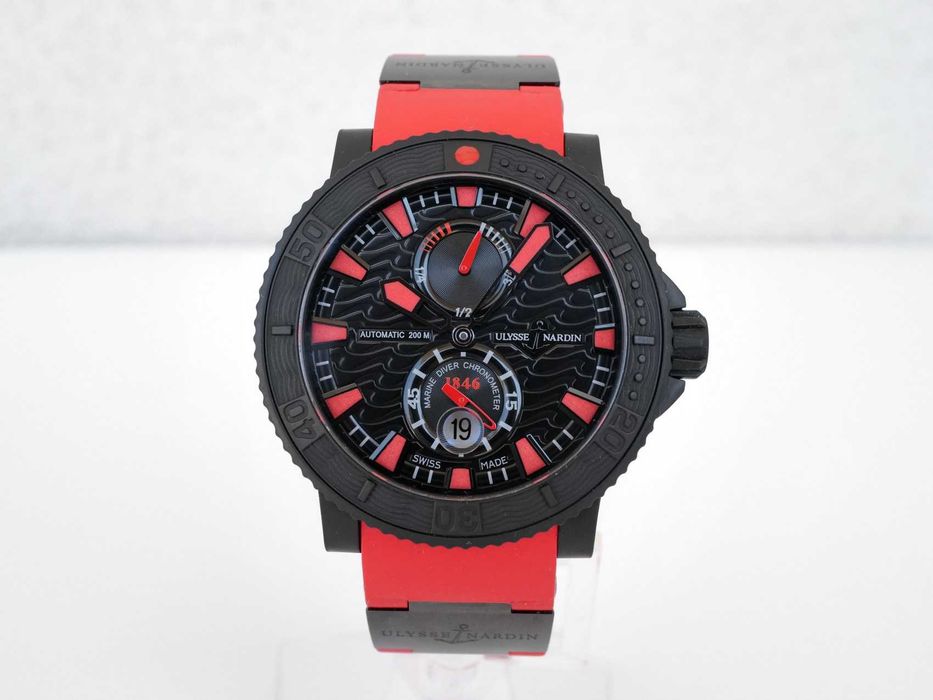 Ulysse Nardin Diver Black Sea Marine Red 46 мм