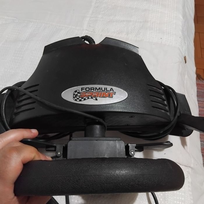 Old PC video game steering wheel ThrustMaster Formula Sprint64564064514177123