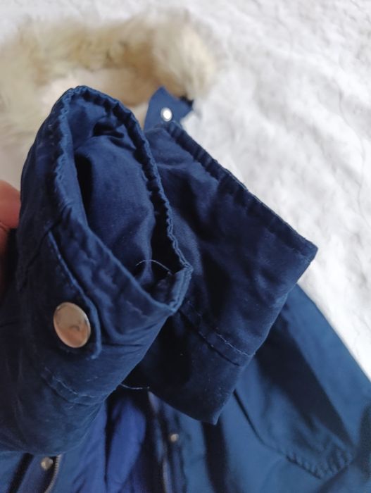 Куртка-парка Zara Kids 13-14(164) синій колір
