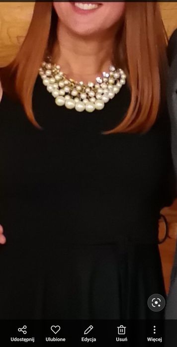 Kolia masywny naszyjnik