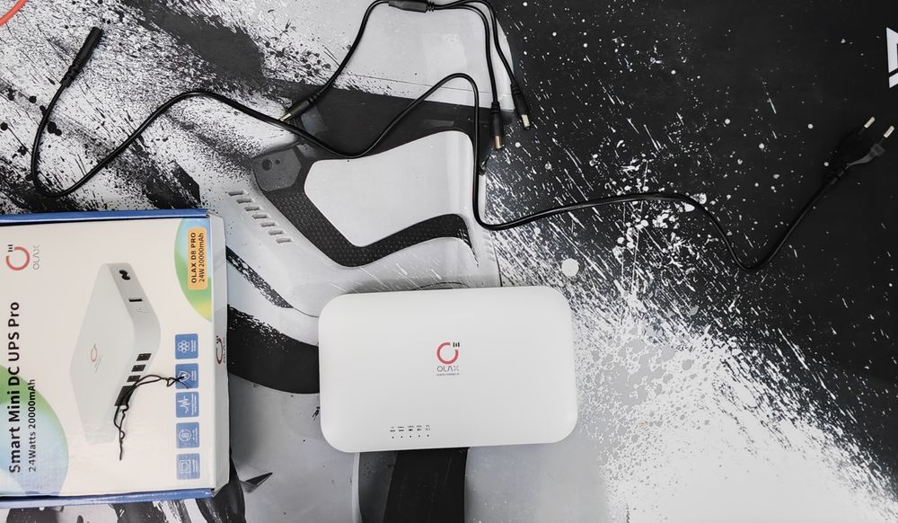 Безперебійник для WiFi роутера 20000 mAh UPS ДБЖ ONU Mini UPS 12v 9v 5v 24 w УПС інтернет без світла