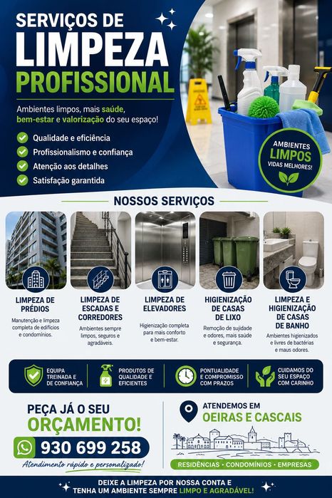 Limpeza de Prédios e Condomínios