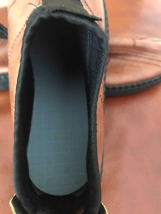 Nowe Buty botki damskie ekoskóra rozm. 42 jasny brąz