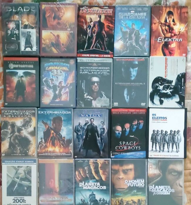 DVDS - FILMES - RAROS - Marvel - Ficção científica - Comédia - Terror - Ação - Drama - Tarzan