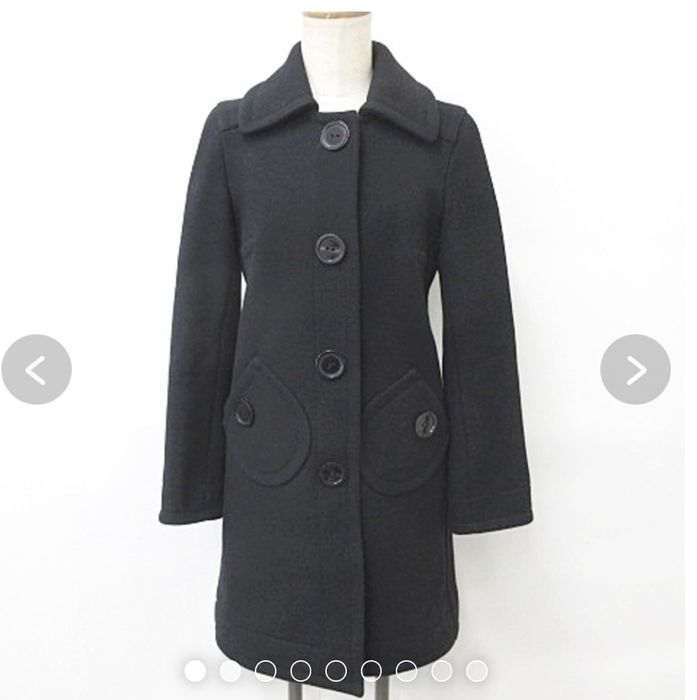 Чорне пальто в А-силуеті BCBGmaxazria розмір XS