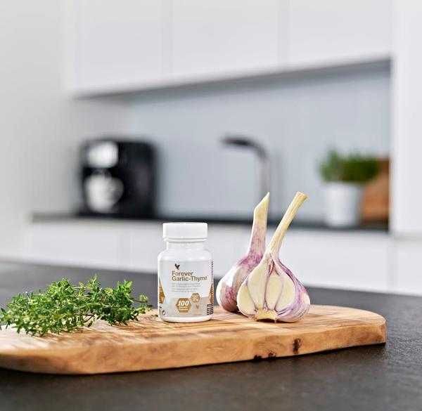 Форевер Часник-чебрець (США) для імунітету і кровообігу Forever Garlic