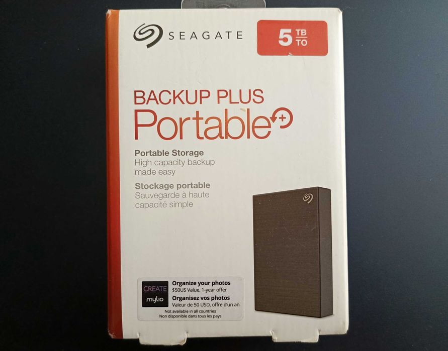 Seagate Backup Plus Portable 5tb hdd