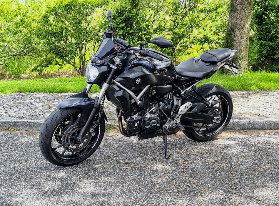 Yamaha MT-07 – 55 kW - pronta para circular