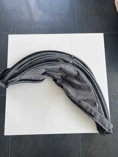 Stokke - Wózek Scoot Budka kol. Black Melange