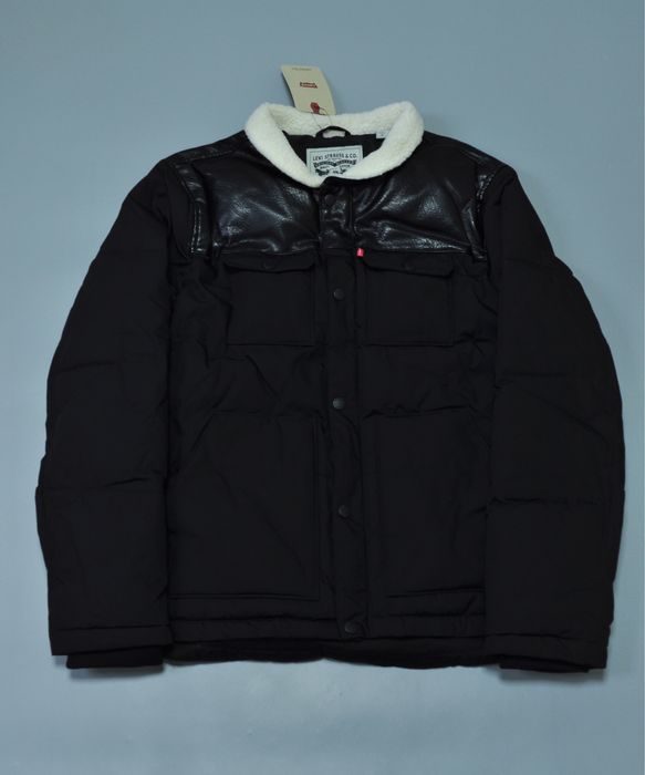 Levi’s Puffer оригинал куртка мужская чёрная (NEW) размер L