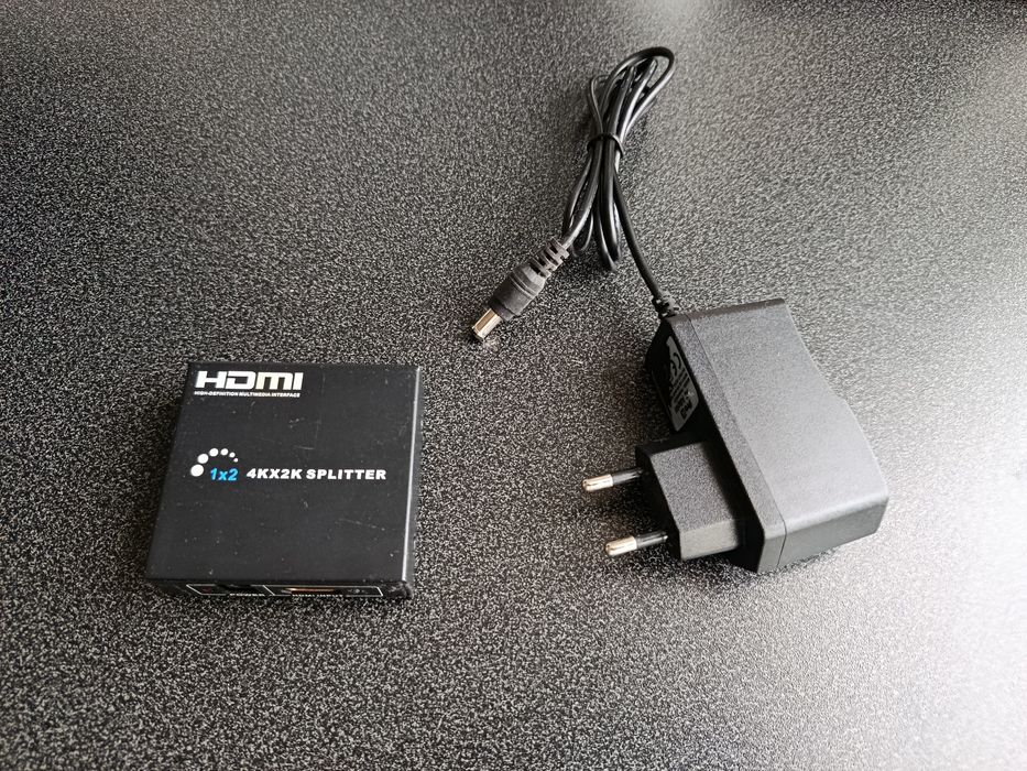 4K entrada HDMI com saída de 2 HDMI Splitter
