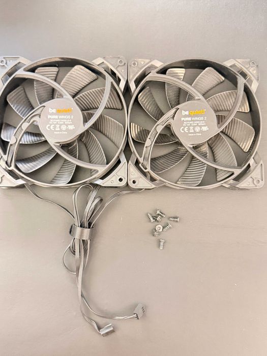 Zestaw 2x Wentylator be quiet! Pure Wings 2 140mm
