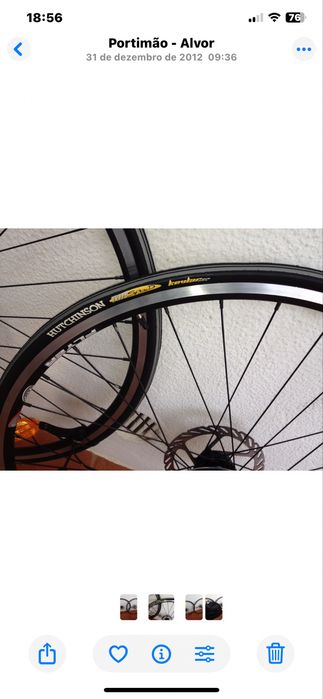 Conjunto rodas full carbone 26”