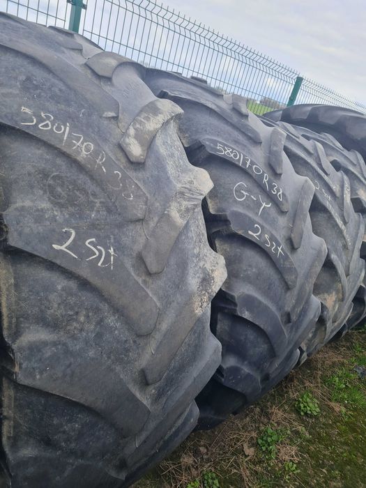 Opony 580/70 r38 20.8r38 Firestone Kleber Taurus Mitas 1szt