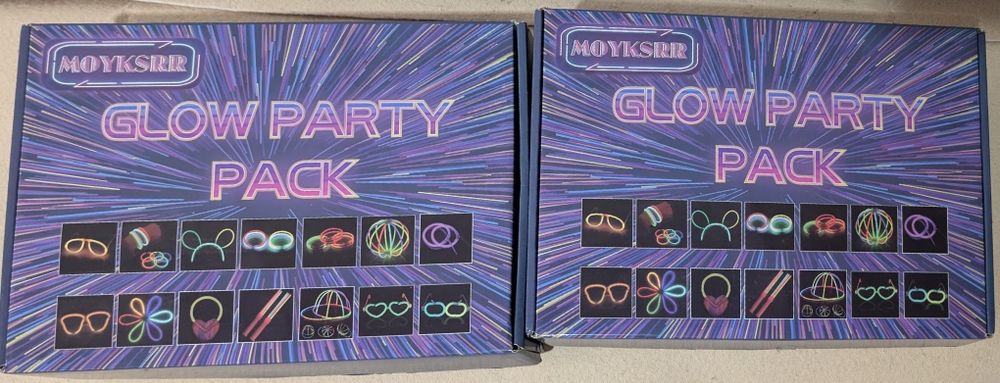 Party Pack Luzes Fluorescentes
