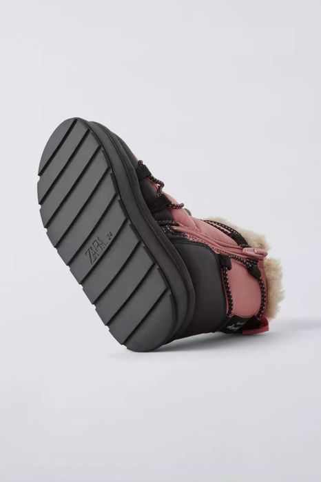 ZARA 24,25,27 нереальні дутики чоботи сапоги чобітки угги дутіки