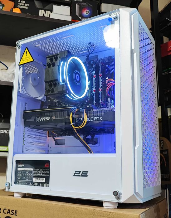 Потужний комп'ютер INTEL I5 14400F 4.7GHZ, RTX 3070, 32GB DDR4, SSD.