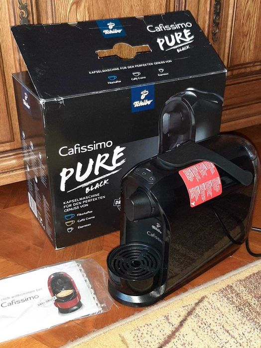 Кофеварка капсульная Tchibo Cafissimo Pure Black.