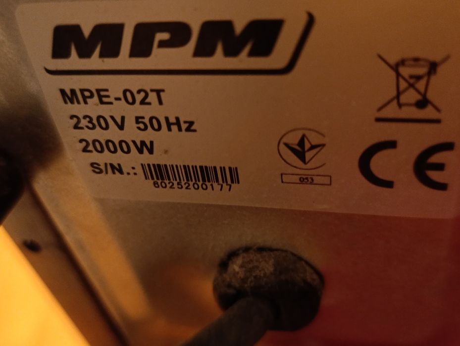 Piekarnik elektryczny DUŻY MPM MPE-02/T