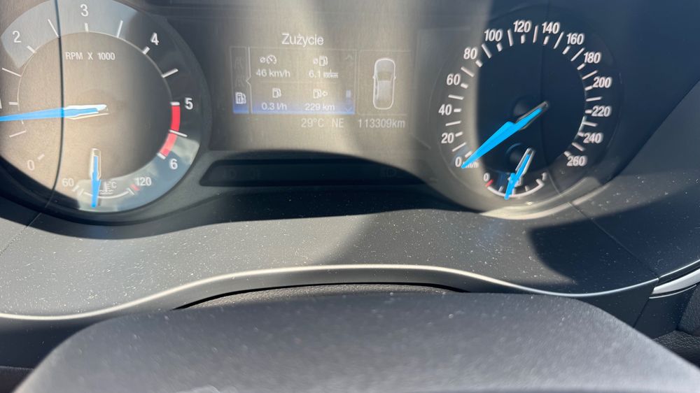 Ford Mondeo MK5 2017 salon PL
