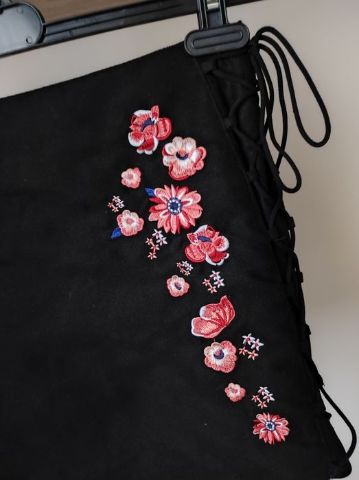 Spódnica XS 34 H&M czarna mini