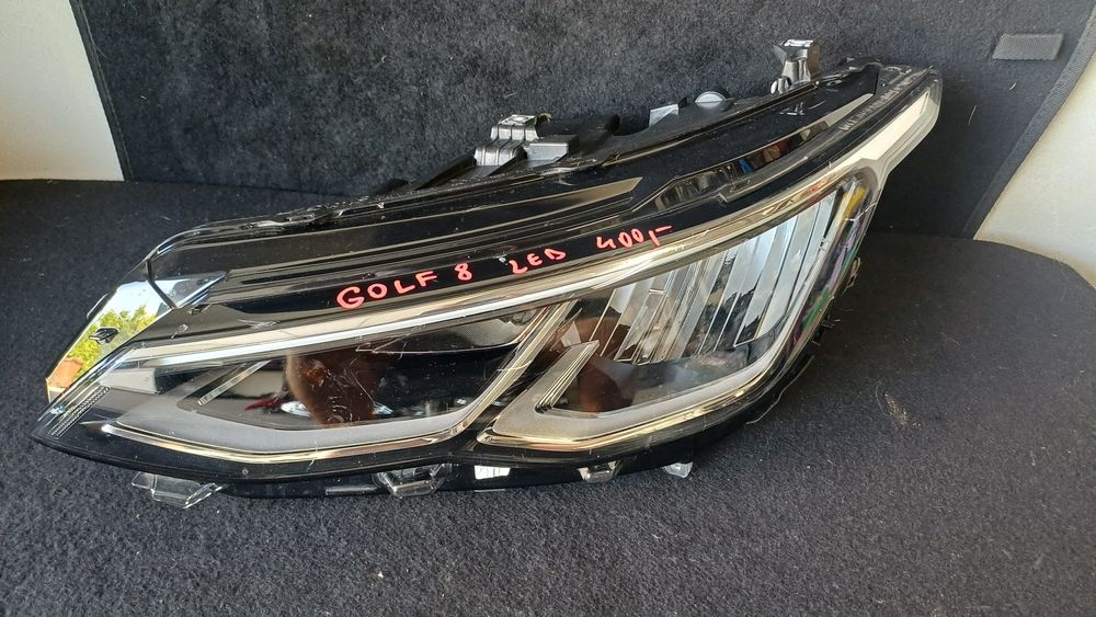 Lampa przednia lewa wolkswagen golf 8