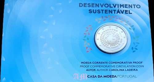 Portugal 2€ Desenvolvimento Sustentável - BNC - Proof - Rolo